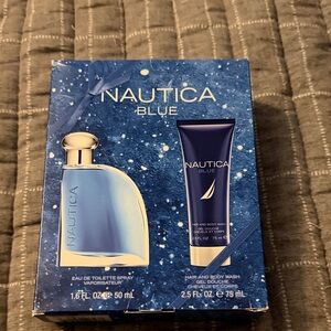Nautica Blue Body Wash and Eau de Toilette Set